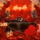 A closer look at this dreamy red proposal setup by CherishX — glowing Marry Me neon, romantic red drapes, roses, candles and a beautiful rooftop backdrop made for the perfect proposal moment.