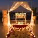 Surprise your better half with this beautiful proposal set up!