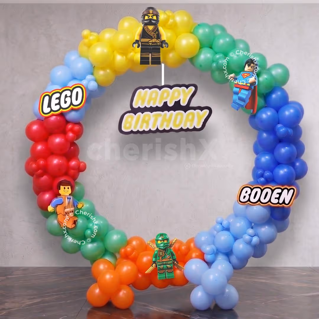 Lego Themed Ring Decor