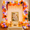 Vibrant Guru Ji Birthday Flower and Balloon Decor to make the birthday extra special.