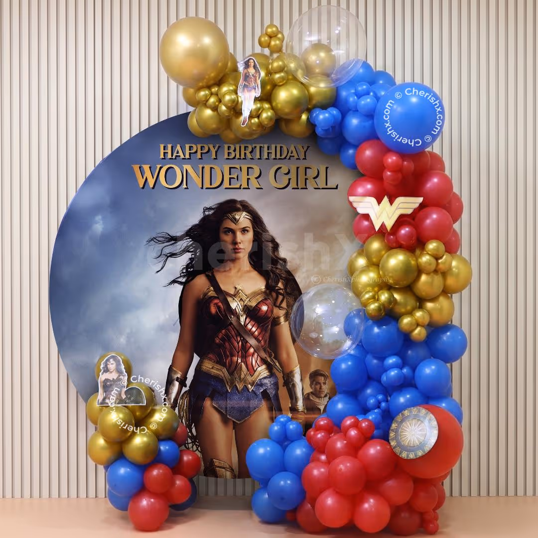 Wonder Woman Themed Flex On Ring