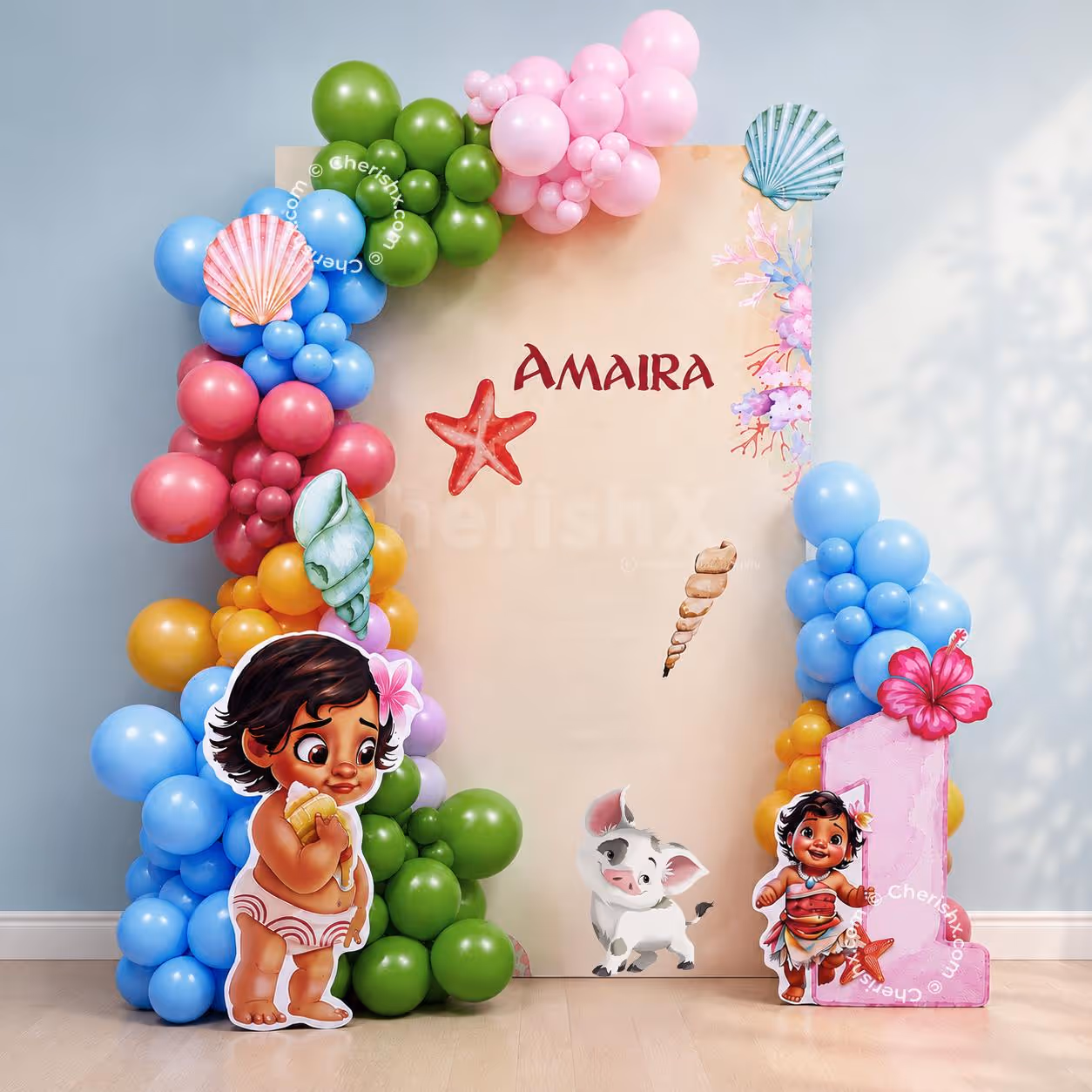 Tropical Birthday Bliss With Moana