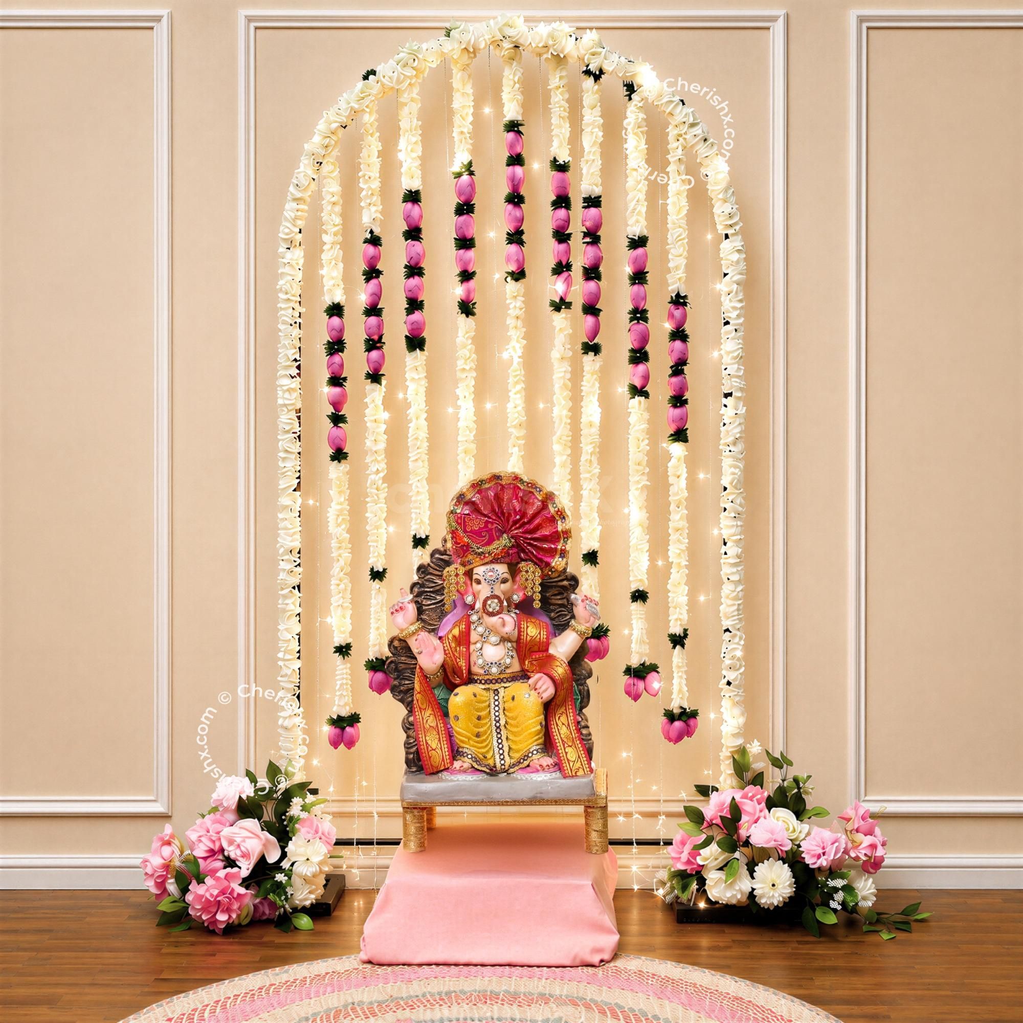 Ganesh chaturthi decor