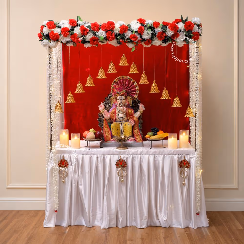 ganpati gaddi decro
