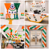 Immerse in the spirit of patriotism with tri-colour decor.