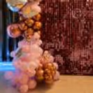 Rosegold Sequin Birthday Decor — photo 3