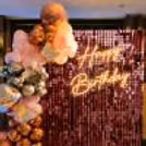 Rosegold Sequin Birthday Decor — photo 2