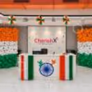 The Tricolour Office Reception Decor for Independence Day has “balloon bunches” in Orange, White and Green colours, floral garlands and Ashoka Chakra.