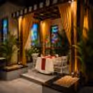 Luxury private cabana dinner for anniversary, birthday or romantic date night