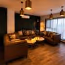 Private movie night and dinner setup for couples with romantic décor