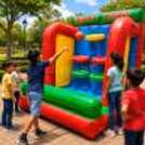 Inflatable Basketball Game for kids event