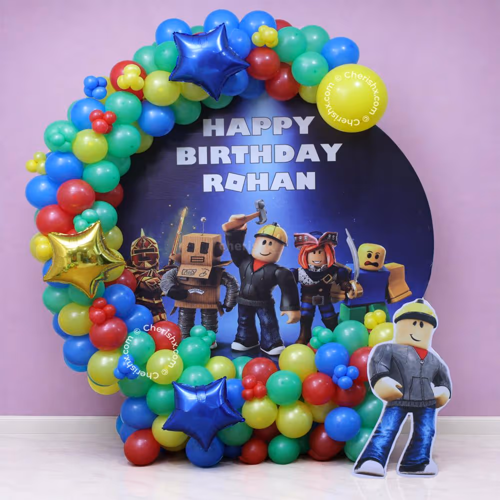 Level up the birthday celebration with Roblox fun!