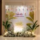 Banana Theme Annaprashan Backdrop Decoration