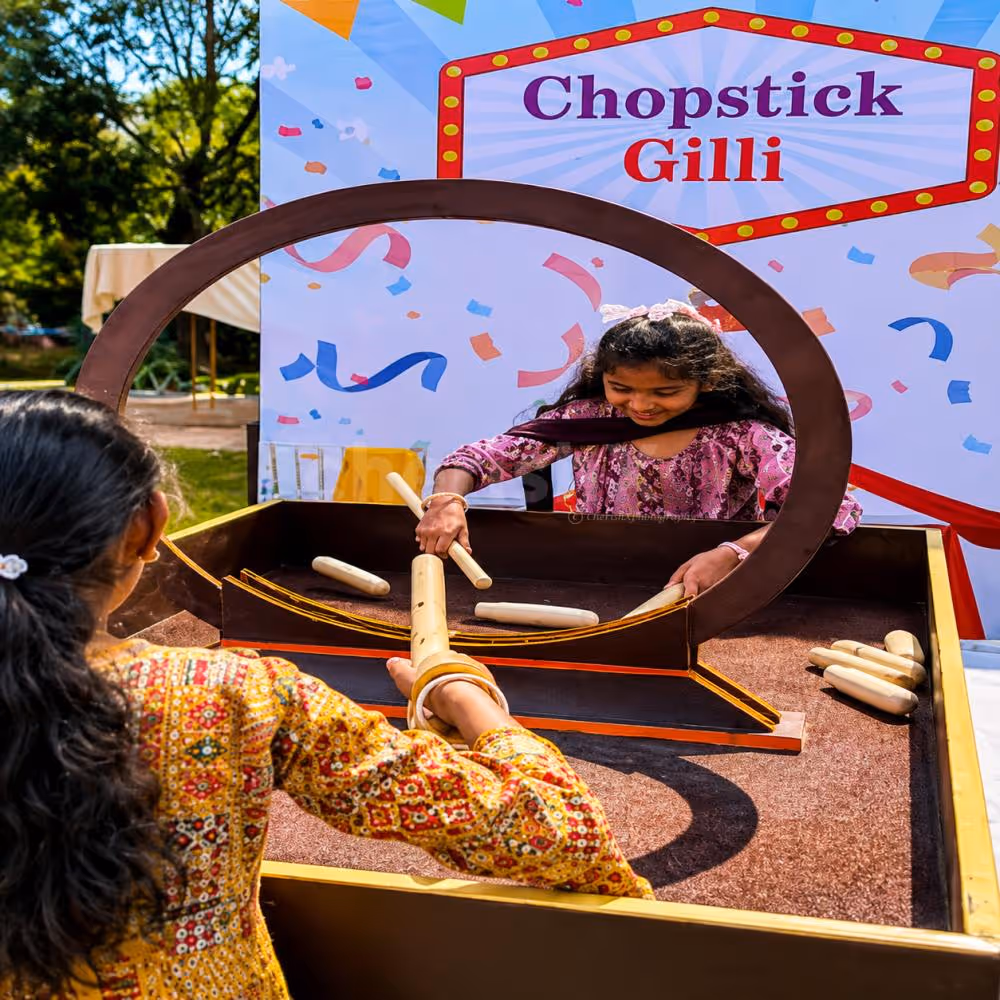 Giant Chopstick Challenge