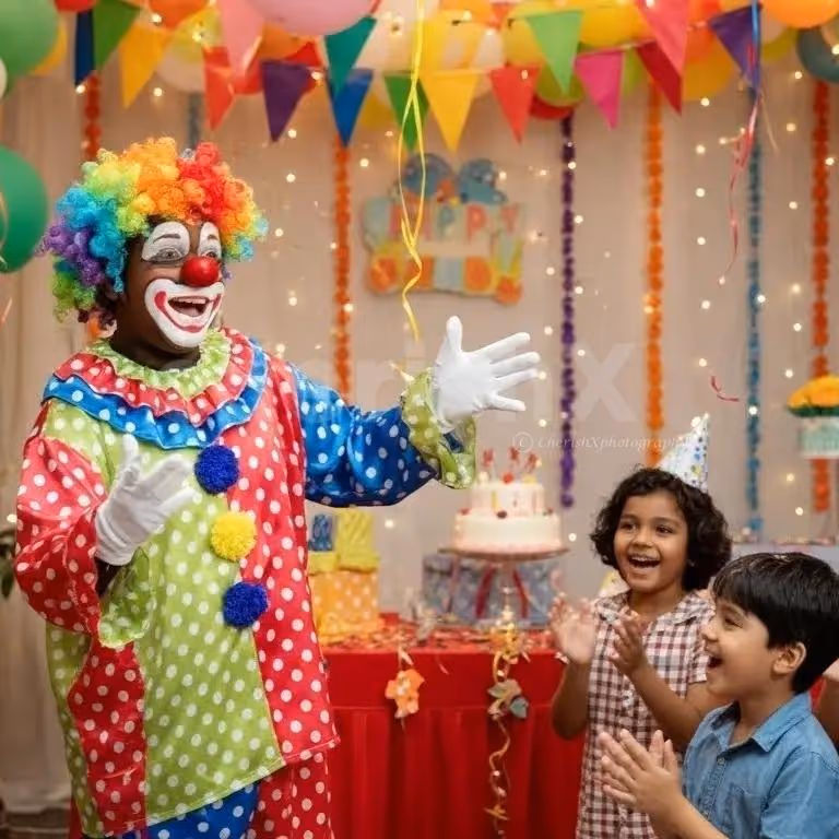 Clown For Kids Party