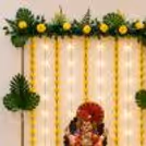 Ganpati Bappa Backdrop kit