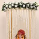 A Divine Floral Setup for Ganesh Chaturthi