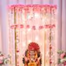 Premium Pink Ganpati Pooja Setup