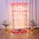 Pearl & Rose Ganesh Chaturthi Decoration