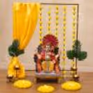 Easy DIY Ganesha chaturthi decoration