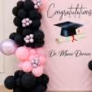 Beautiful Balloon Arch for Her Farewell Celebration