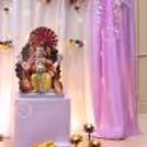 A Beautiful Ganesh Chaturthi Decoration for home in Your City