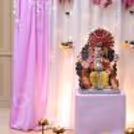 Make your celebrations memorable with this floral Ganpati Decor.
