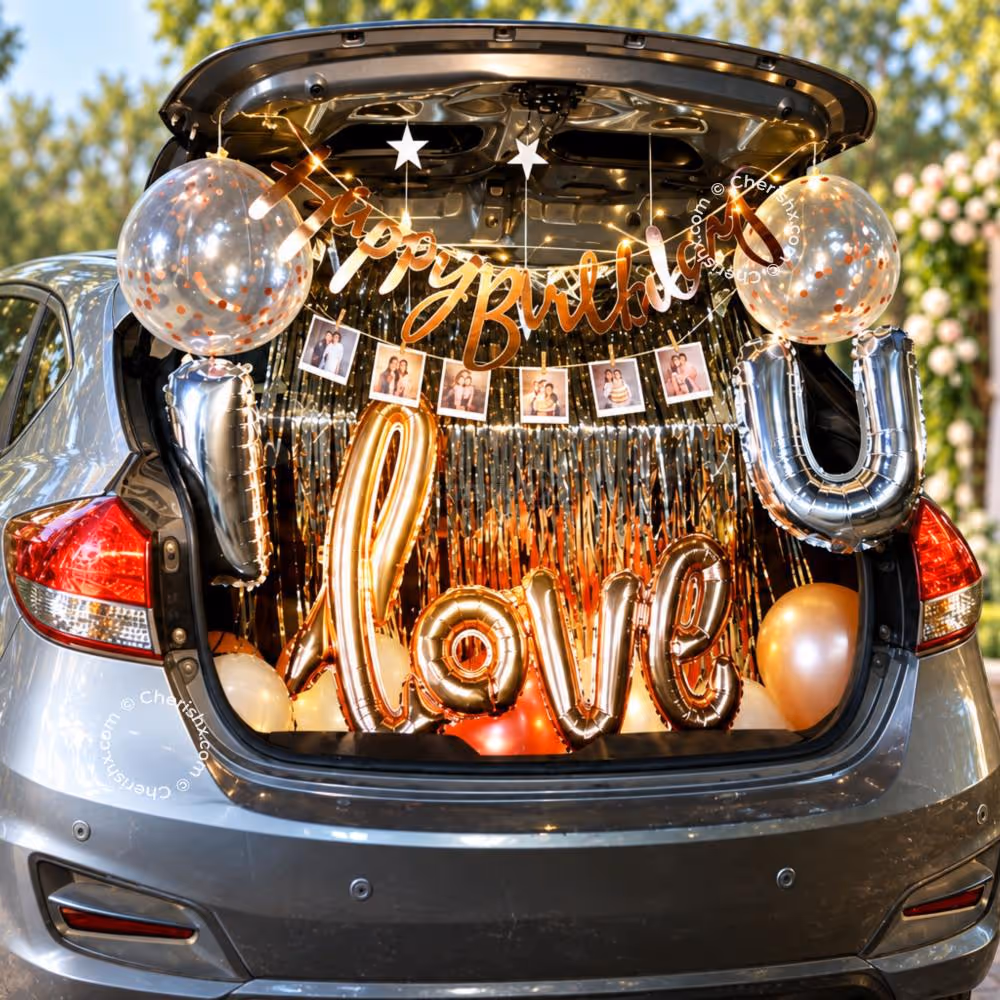 Rosegold Car Boot Surprise