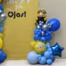 Blue, yellow & endless celebration.