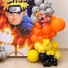 Celebrate like a true ninja with themed cutouts and party balloons.