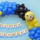 A playful party begins here