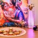 Traditional floral setup for a memorable Annaprashan celebration