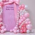 A dreamy pink setup for your baby's grand welcome.