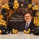 Black & Gold Retirement Decor