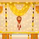 Beautiful Corporate Diwali Reception Decor with Warm Fairy Lights.