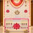 Lotus Glow Diwali Reception Decor — photo 1