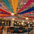 Colorful Festive Ceiling Setup — photo 1