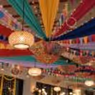 Vibrant Office Diwali Ceiling Decoration