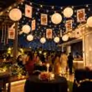 Elegant Card Theme Rooftop Decoration
