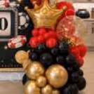 Casino Game Night Photo Backdrop by CherishX