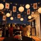 Elegant Card Theme Rooftop Decoration