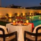 Intimate candlelight dinner for two with a 4-course meal and unlimited mocktails, perfect for a romantic date night.