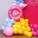Wave your way with this pool birthday party theme of smiles and play!
