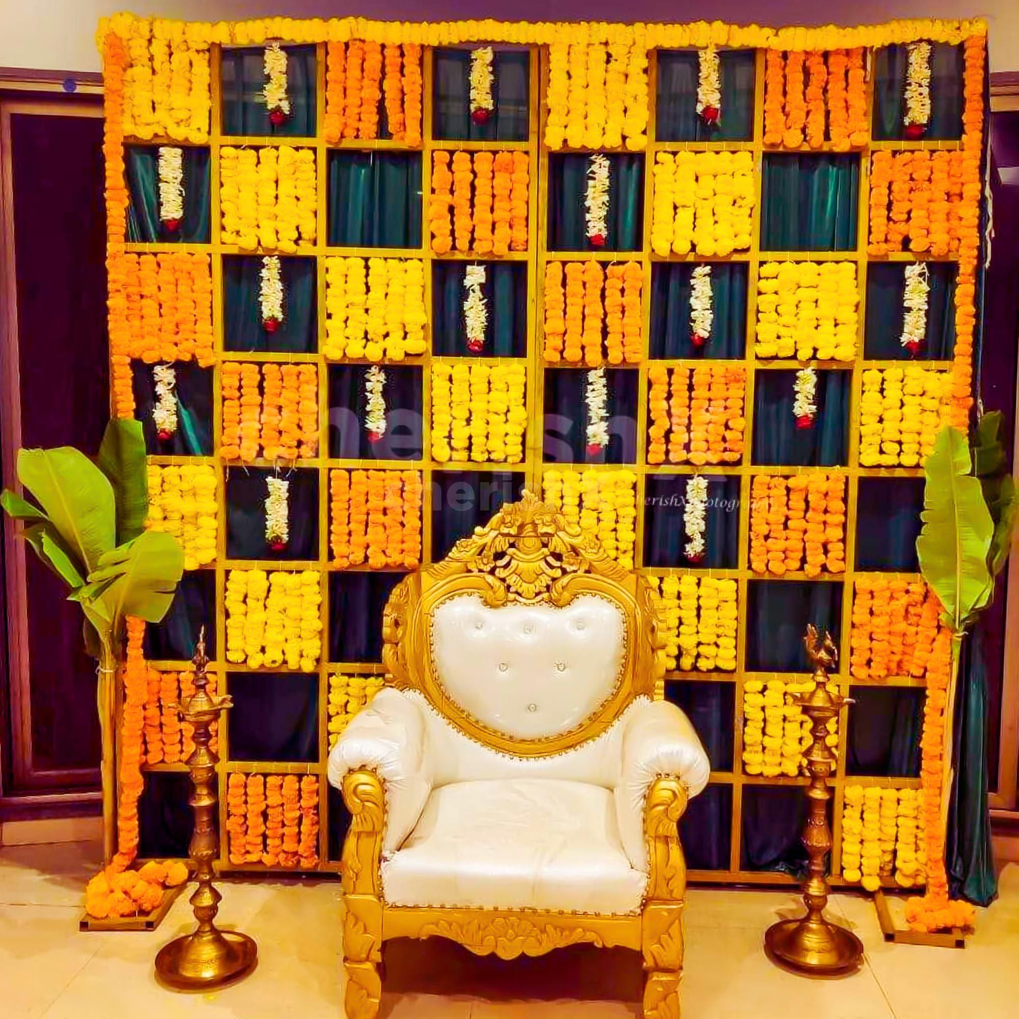 Seemantham Flower Decoration Baby Shower Decoration Flower