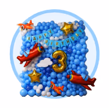 space theme birthday decorations