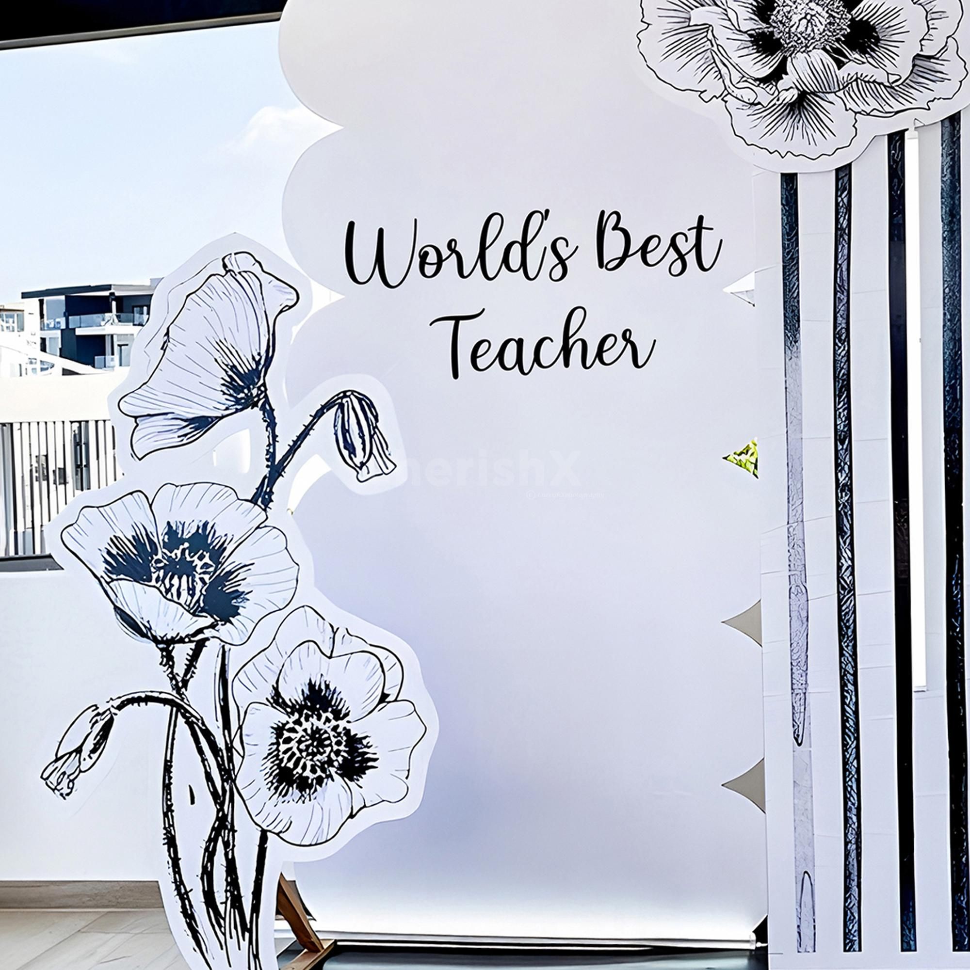 Sturdy and unique backdrop design for schools, offices, or corporate events