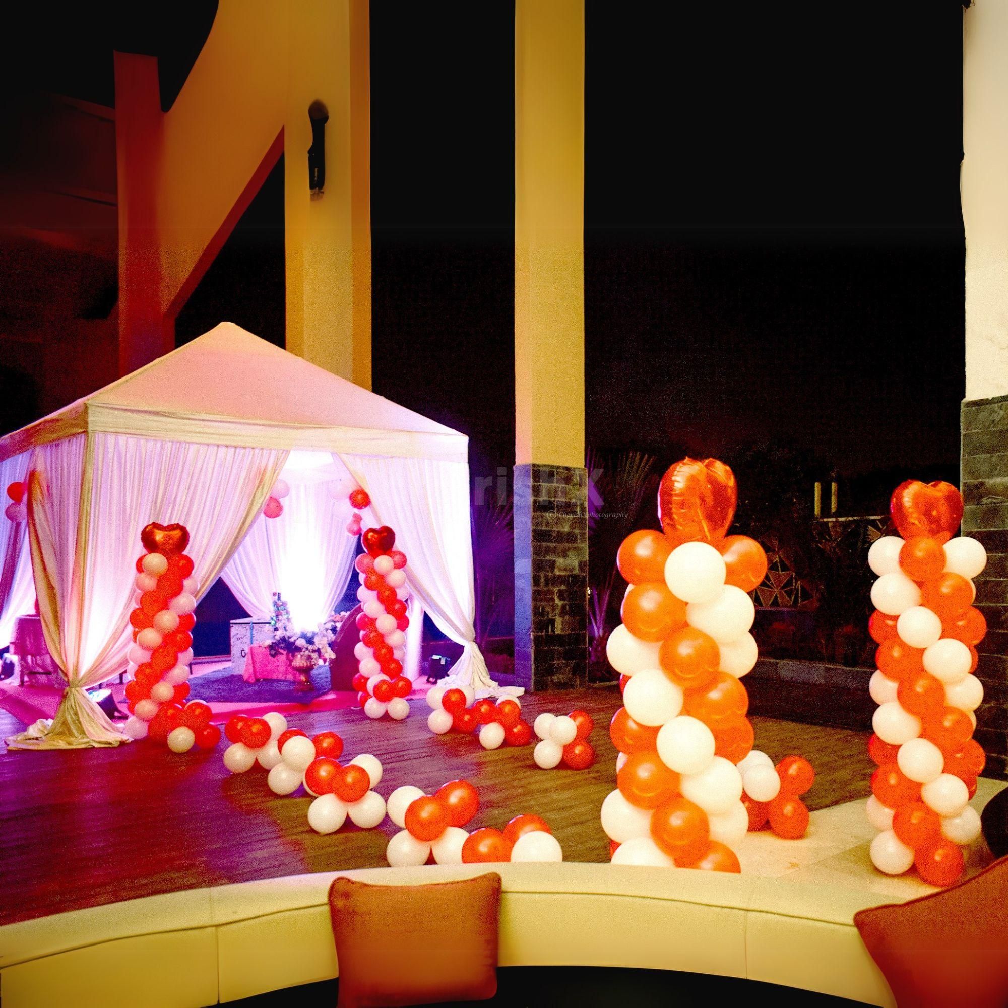 An opulent night of intimacy, flavors, and scenic beauty