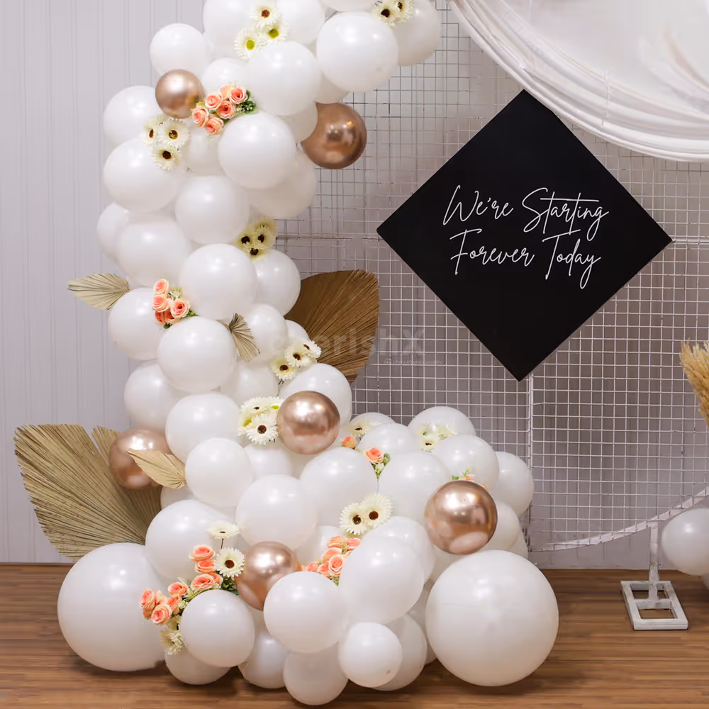 Versatile and elegant décor for Roka ceremony to enhance Romance