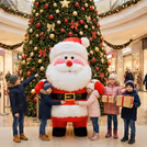 Adorable Life-size Santa Mascot — photo 3