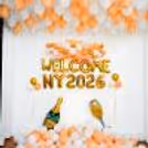 Cheers to 2026 with this festive balloon decor